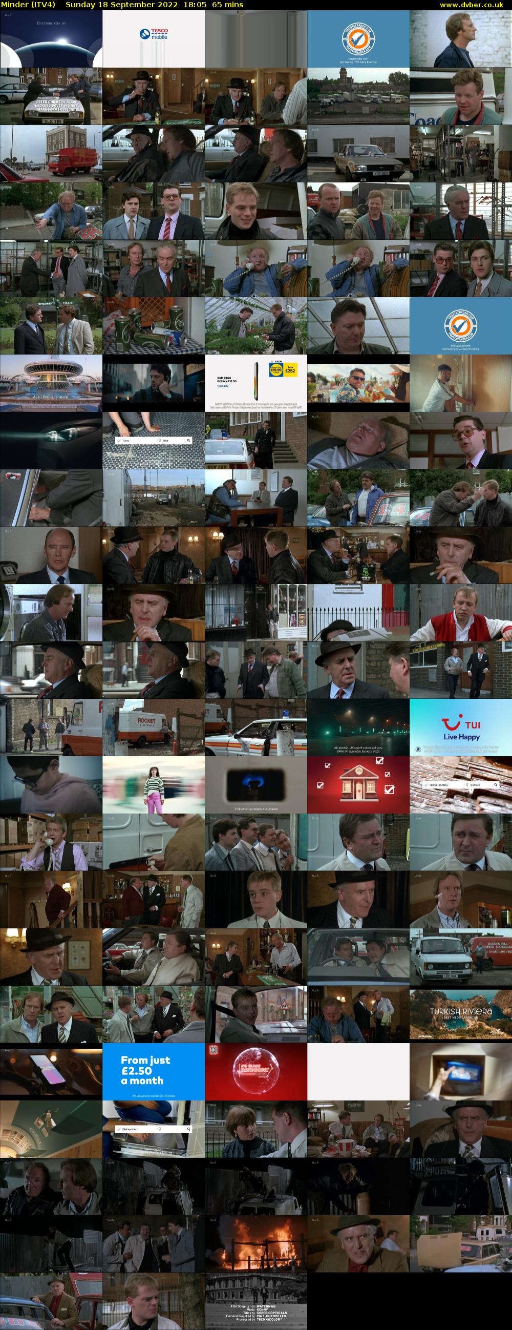 Minder (ITV4) Sunday 18 September 2022 18:05 - 19:10