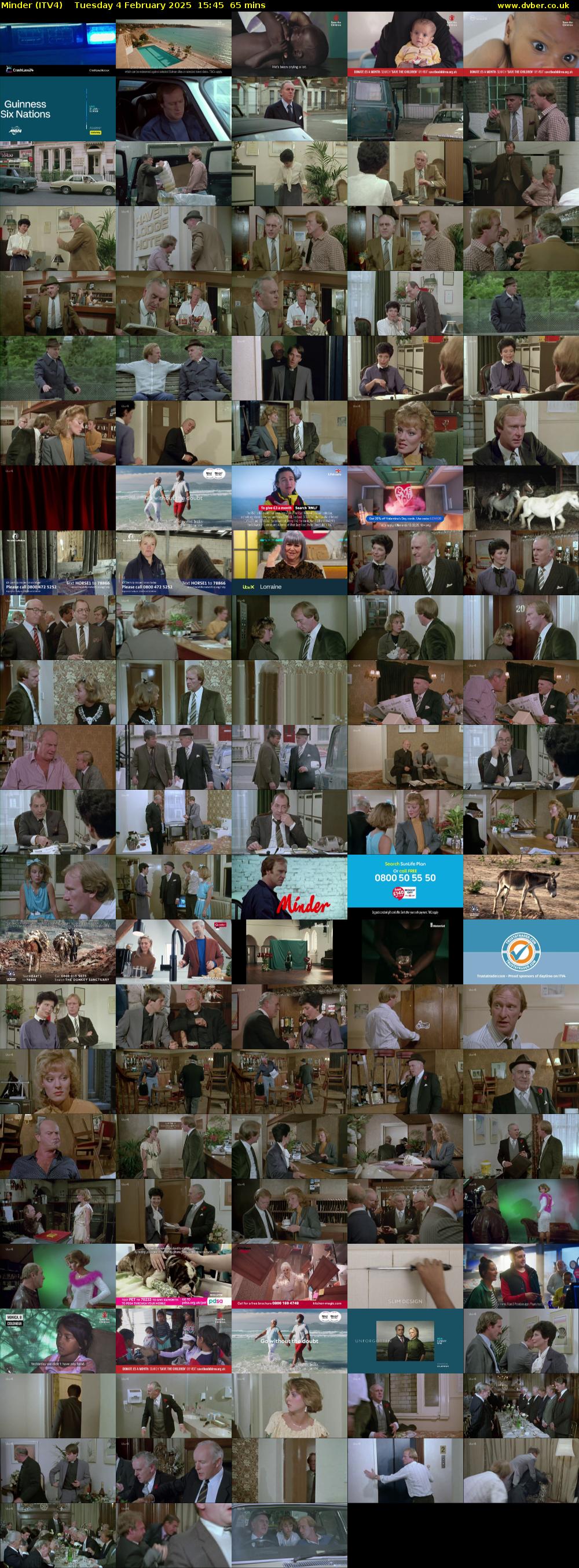 Minder (ITV4) Tuesday 4 February 2025 15:45 - 16:50