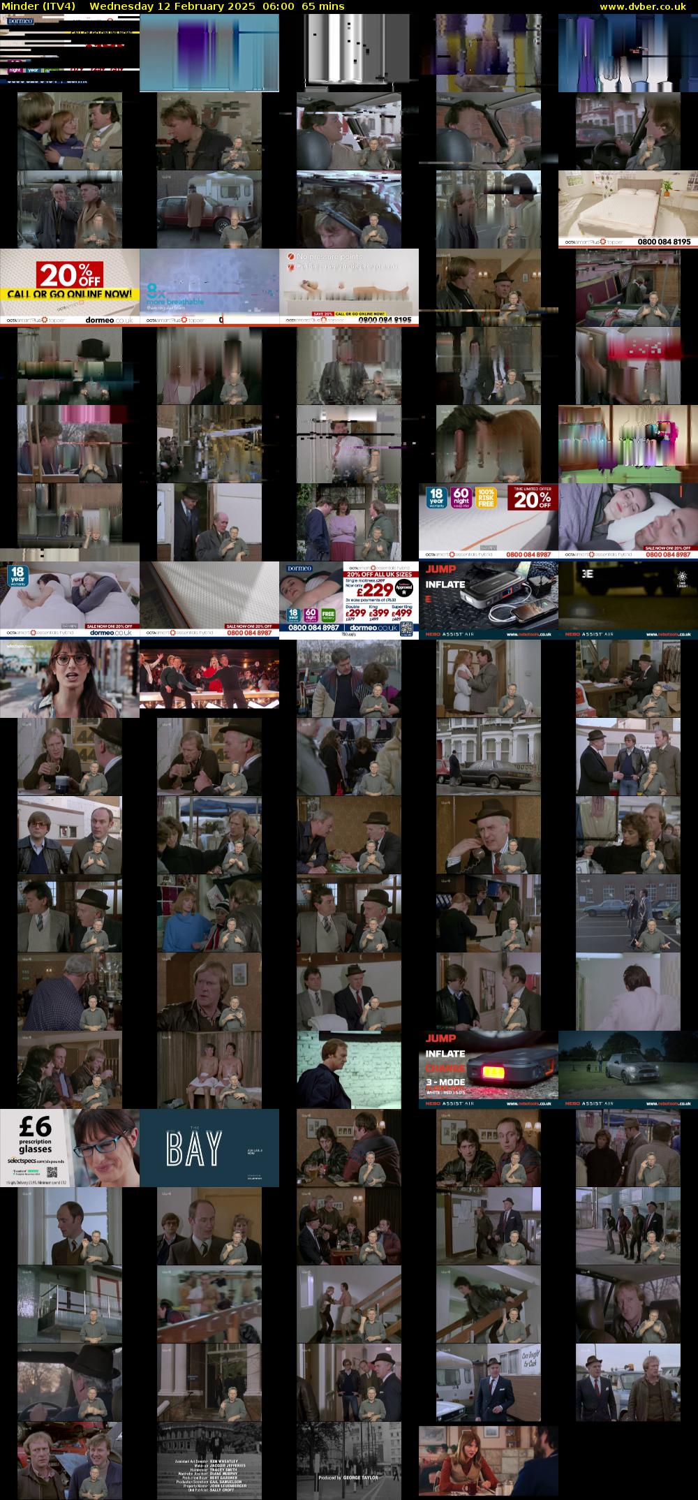 Minder (ITV4) Wednesday 12 February 2025 06:00 - 07:05