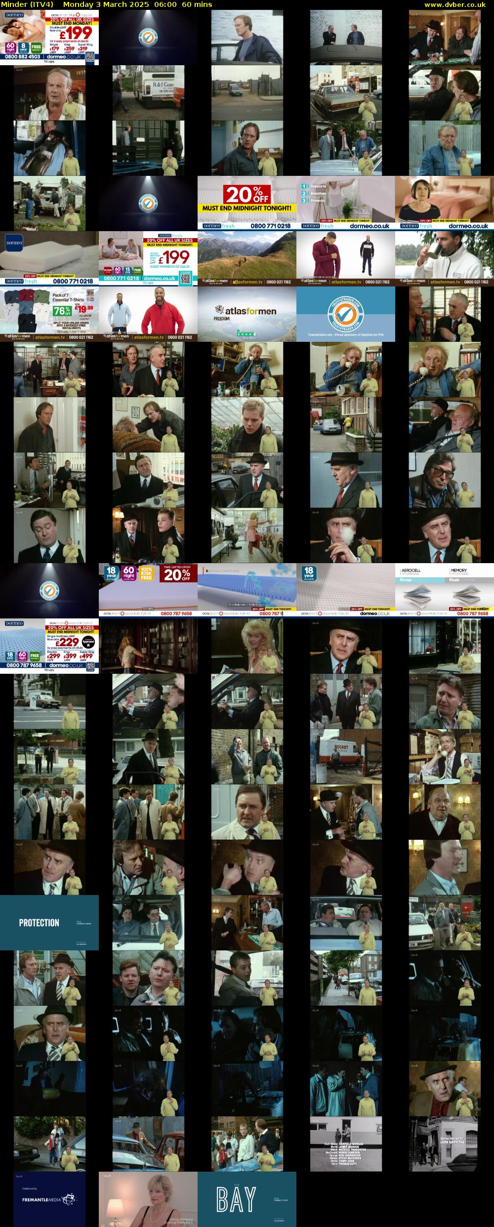 Minder (ITV4) Monday 3 March 2025 06:00 - 07:00