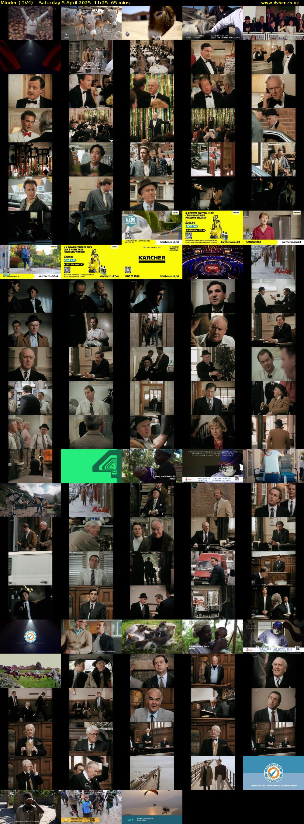 Minder (ITV4) Saturday 5 April 2025 11:25 - 12:30