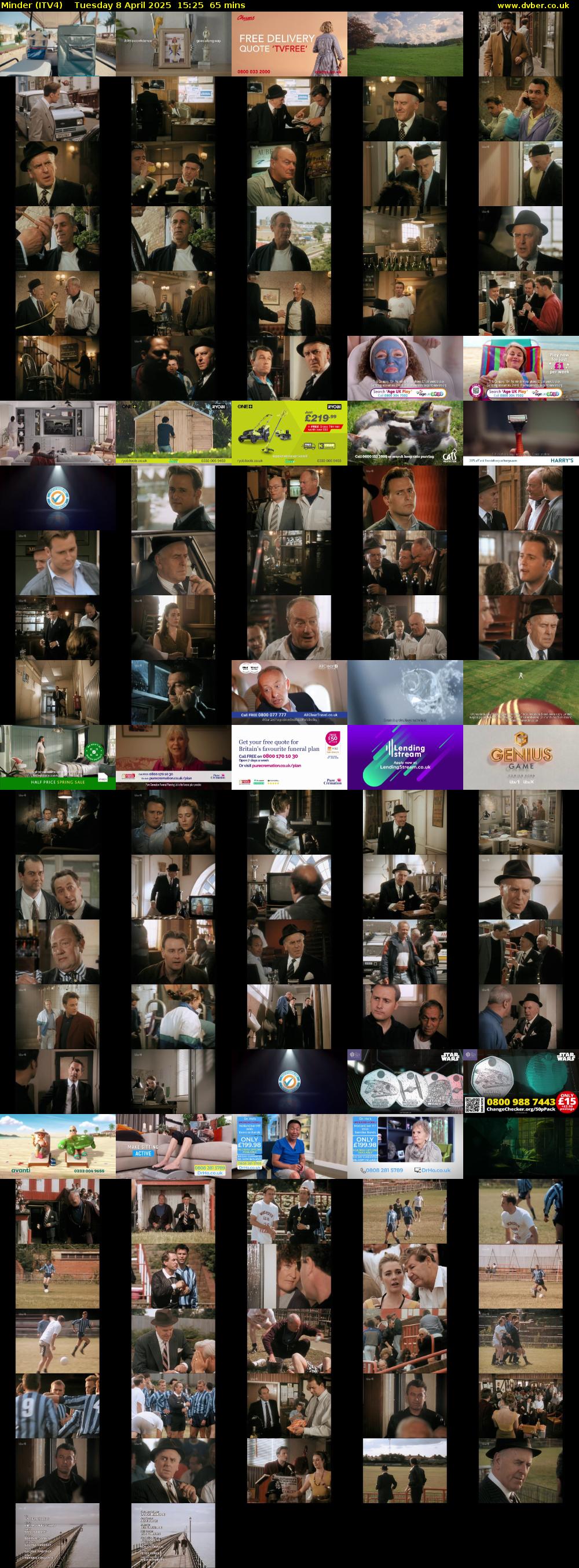 Minder (ITV4) Tuesday 8 April 2025 15:25 - 16:30