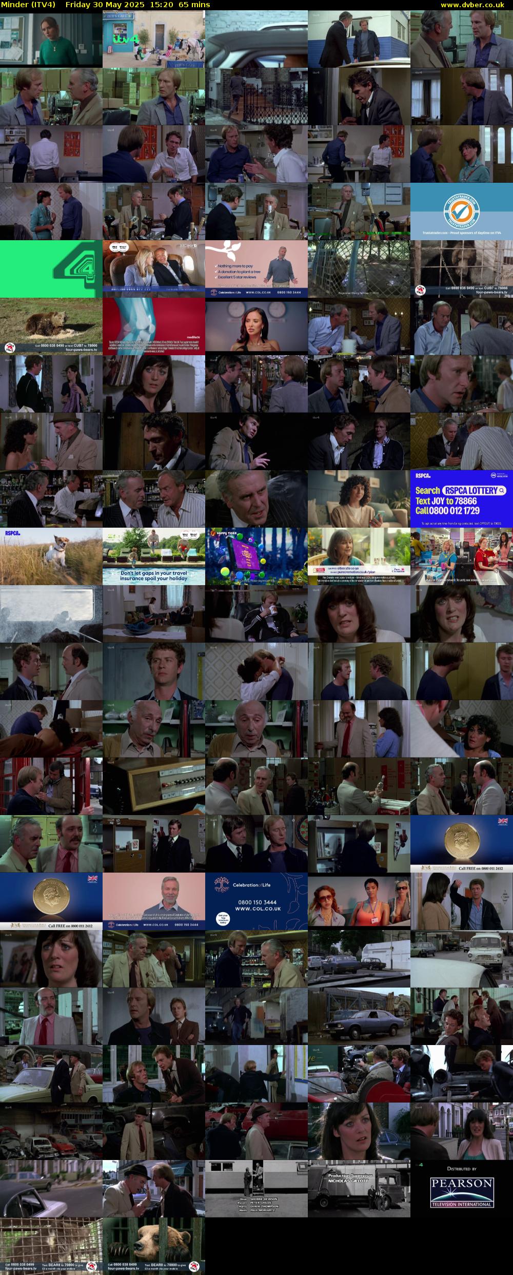 Minder (ITV4) Friday 30 May 2025 15:20 - 16:25