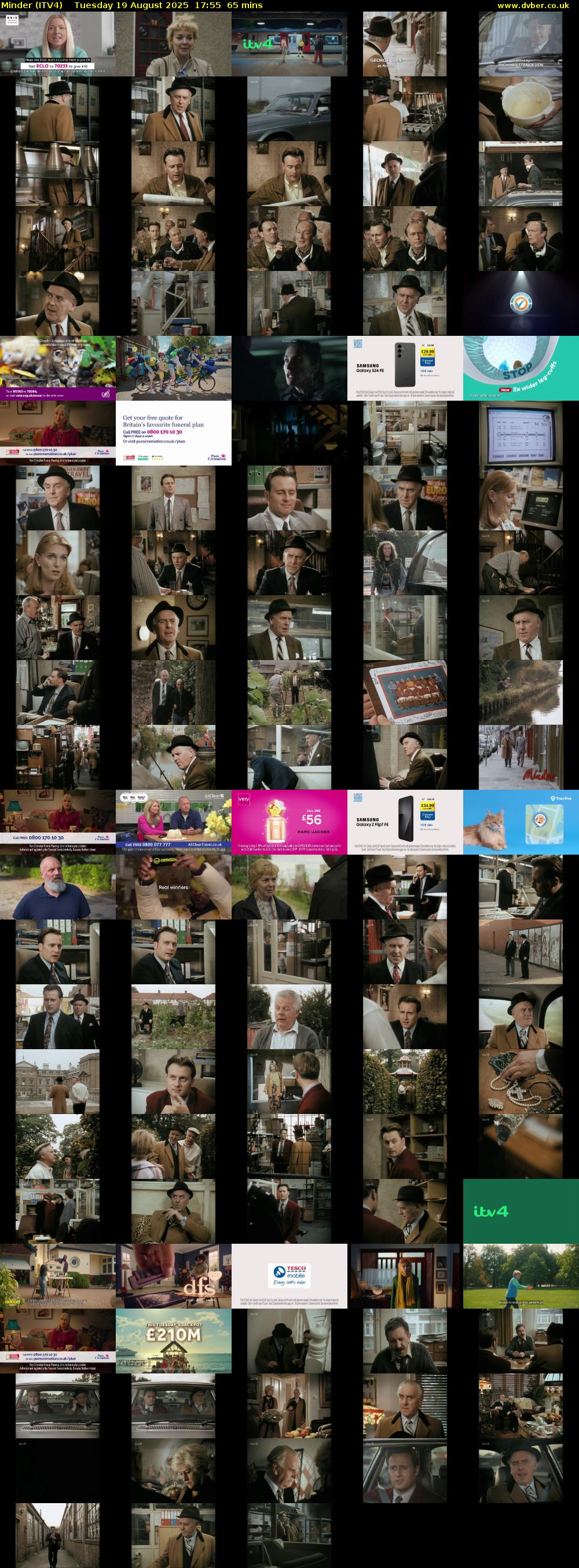 Minder (ITV4) Tuesday 19 August 2025 17:55 - 19:00