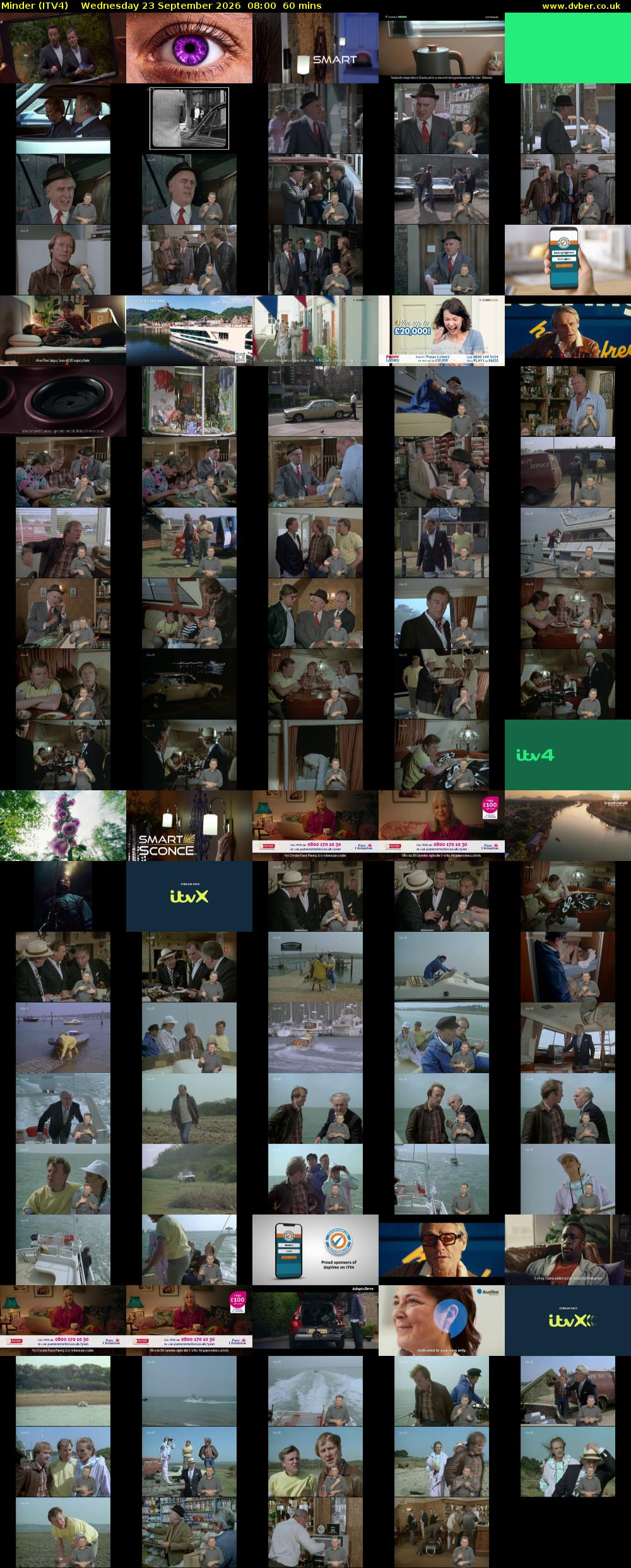 Minder (ITV4) Wednesday 23 September 2026 08:00 - 09:00