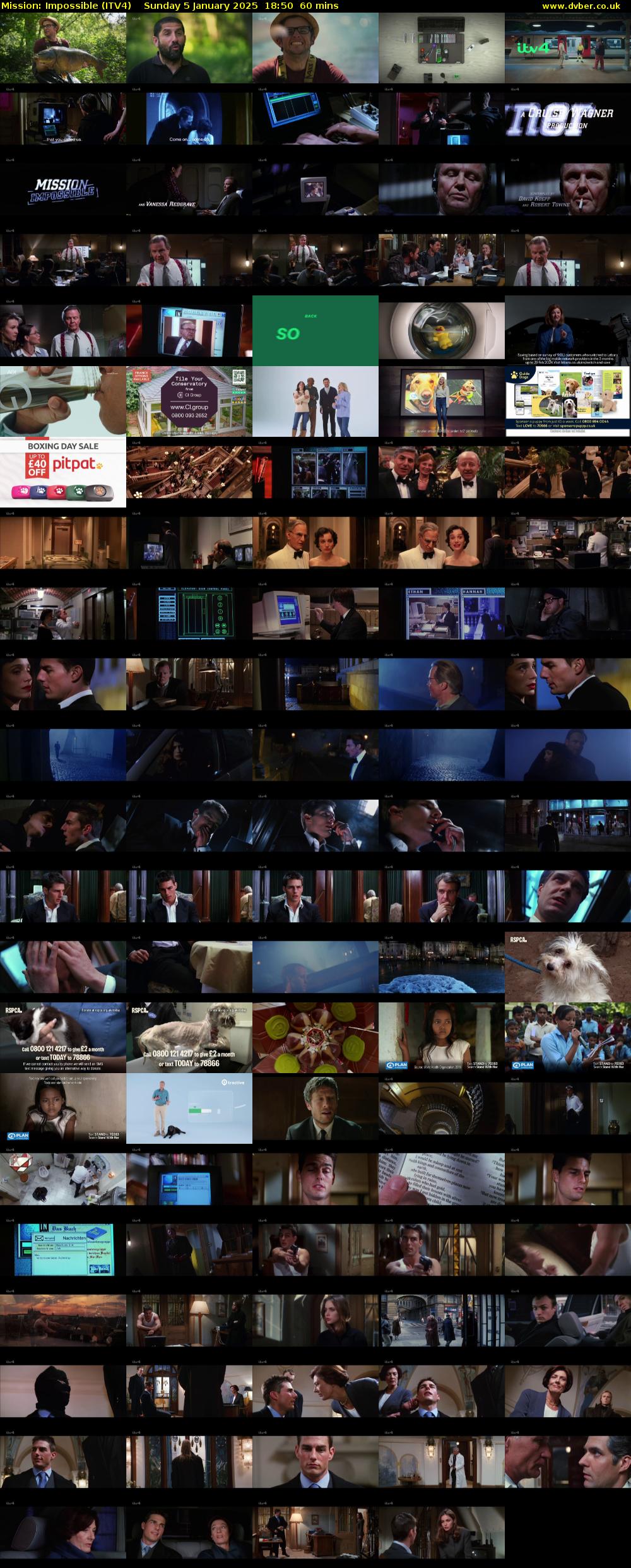 Mission: Impossible (ITV4) Sunday 5 January 2025 18:50 - 19:50
