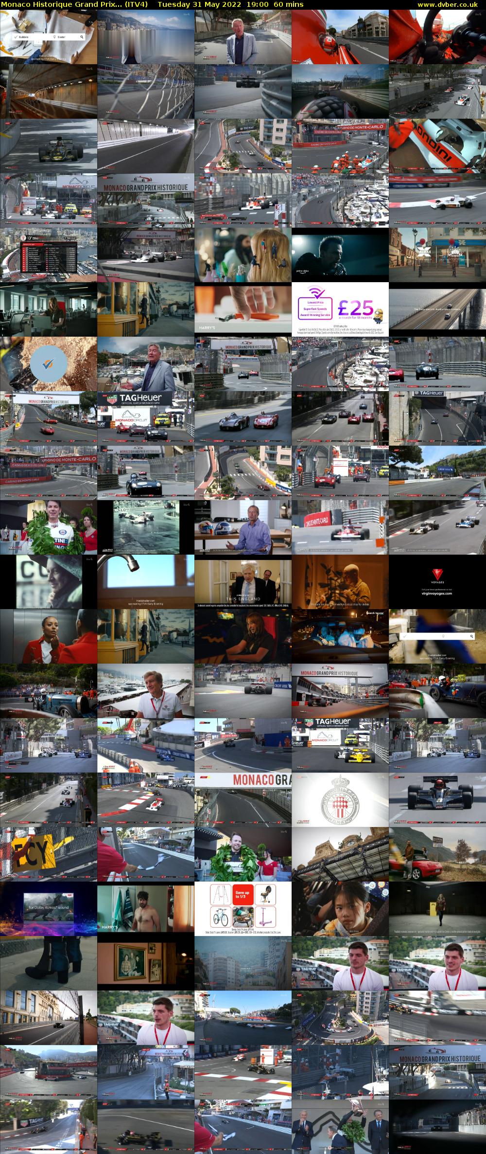 Monaco Historique Grand Prix... (ITV4) Tuesday 31 May 2022 19:00 - 20:00