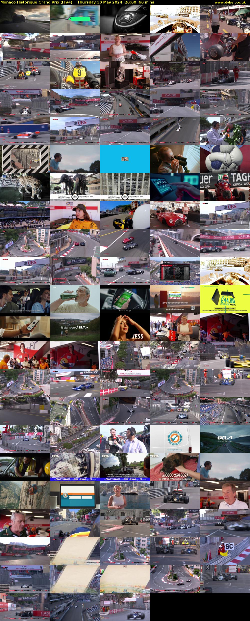 Monaco Historique Grand Prix (ITV4) Thursday 30 May 2024 20:00 - 21:00