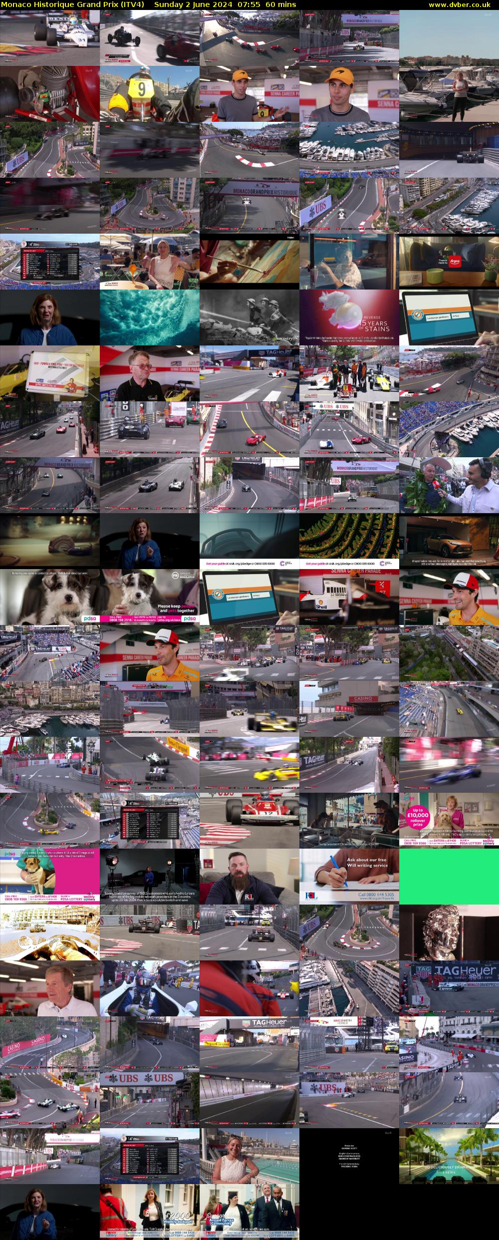 Monaco Historique Grand Prix (ITV4) Sunday 2 June 2024 07:55 - 08:55