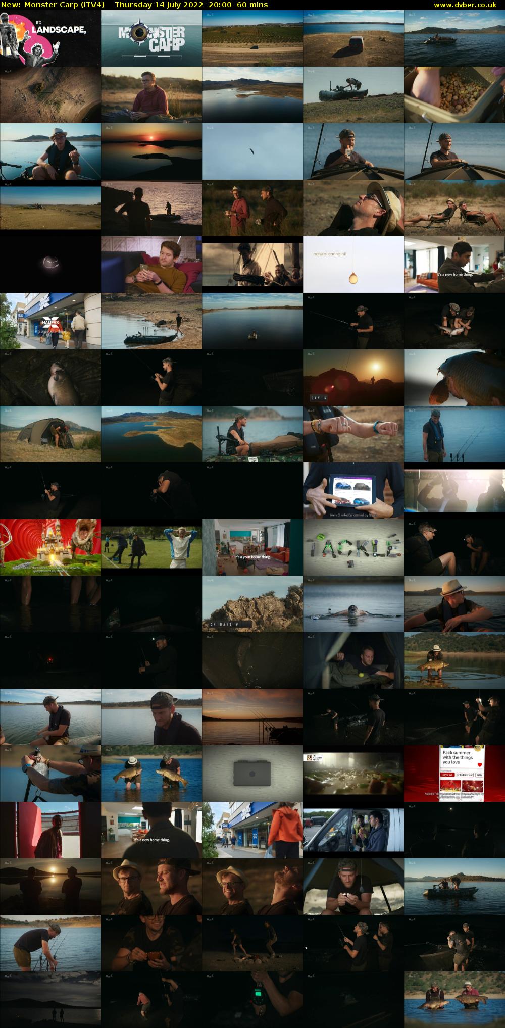 Monster Carp (ITV4) Thursday 14 July 2022 20:00 - 21:00