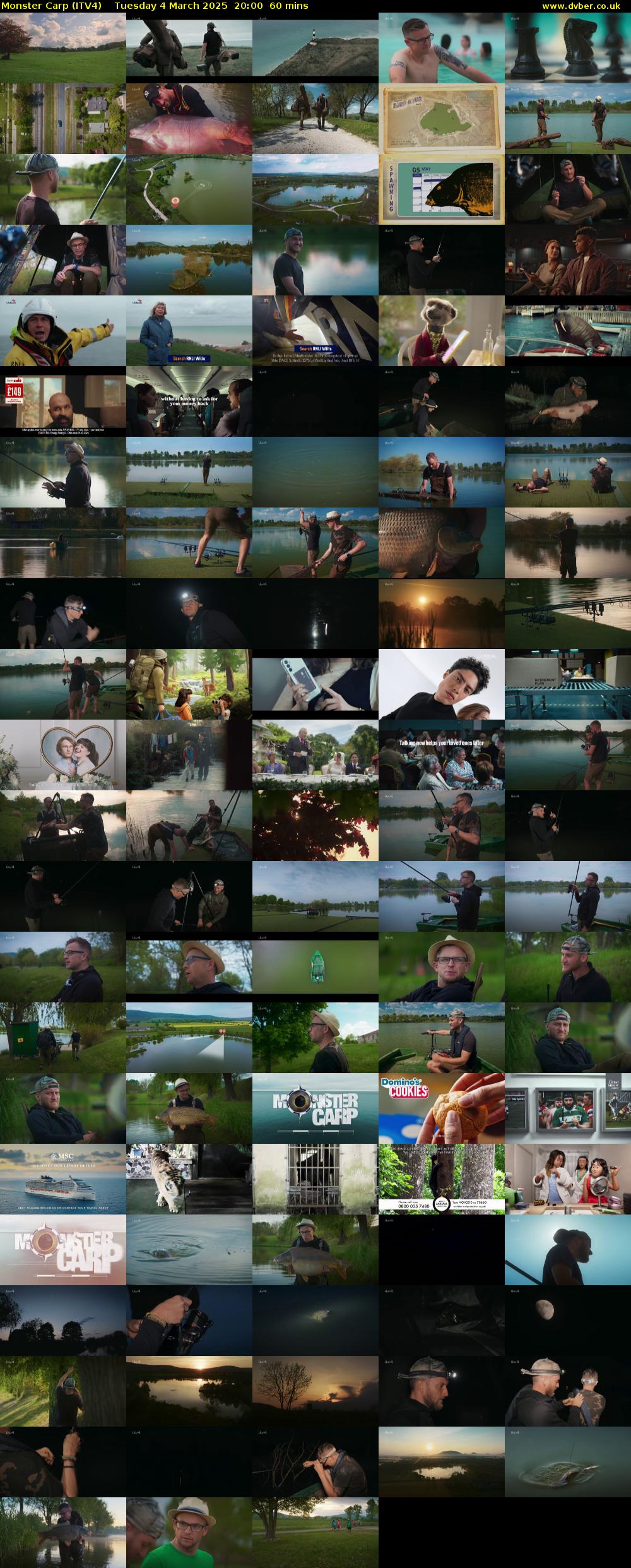 Monster Carp (ITV4) Tuesday 4 March 2025 20:00 - 21:00