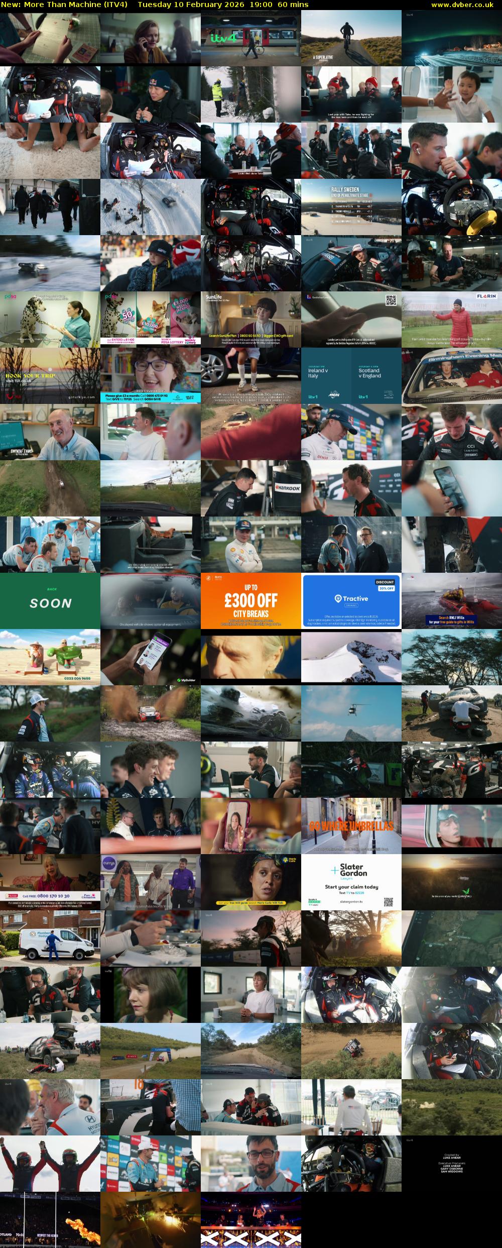 More Than Machine (ITV4) Tuesday 10 February 2026 19:00 - 20:00