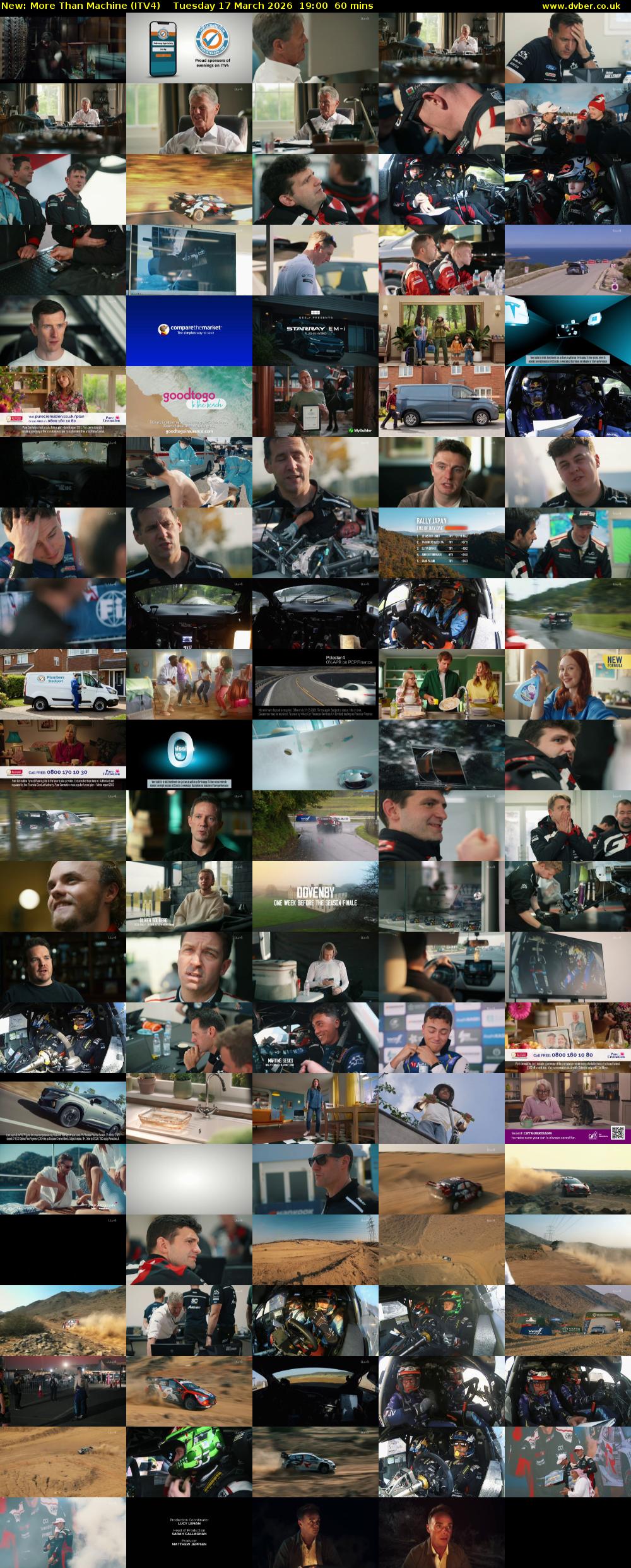 More Than Machine (ITV4) Tuesday 17 March 2026 19:00 - 20:00