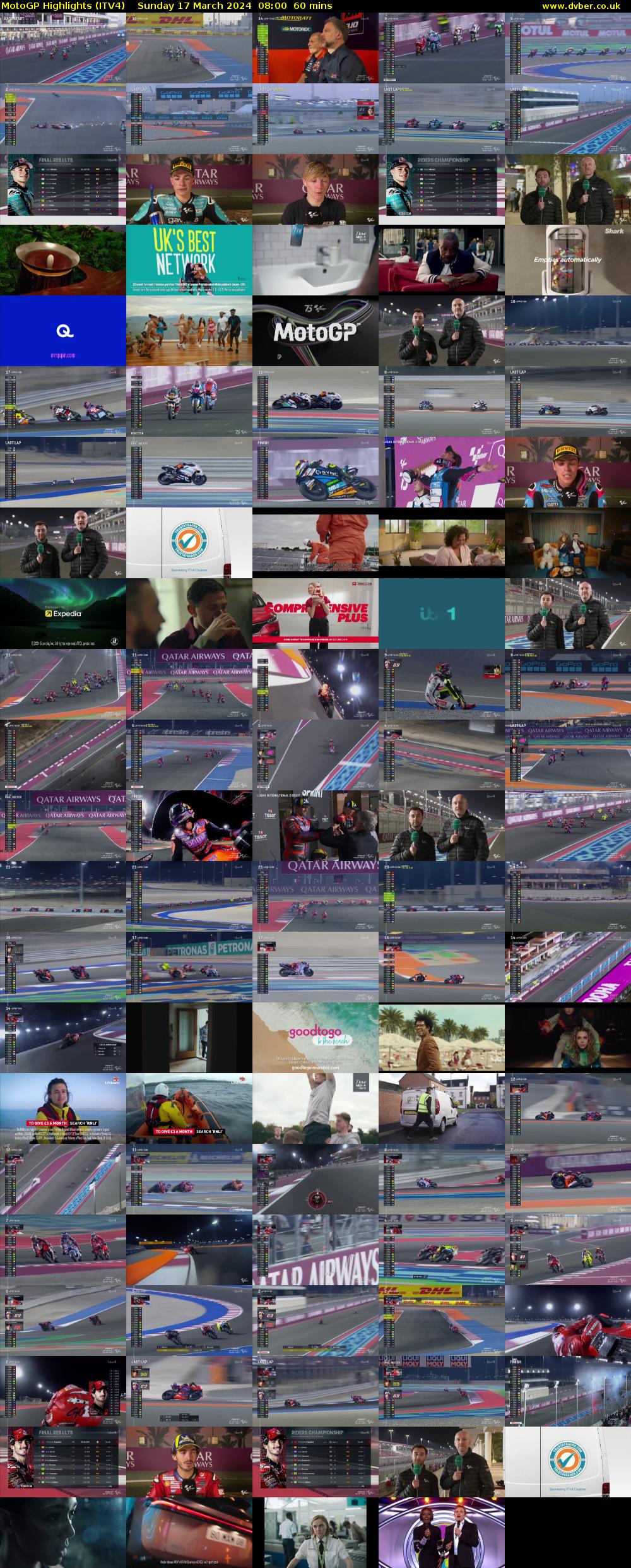 MotoGP Highlights (ITV4) Sunday 17 March 2024 08:00 - 09:00