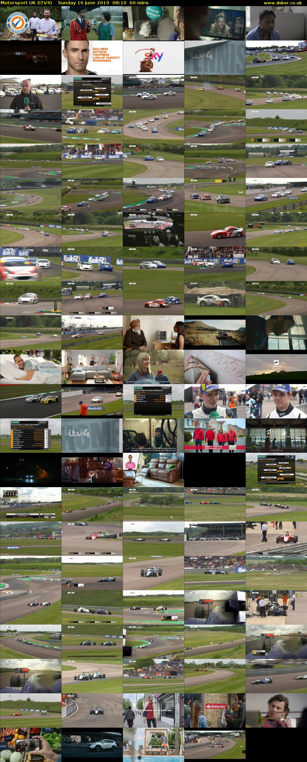 Motorsport UK (ITV4) Sunday 16 June 2019 08:10 - 09:10