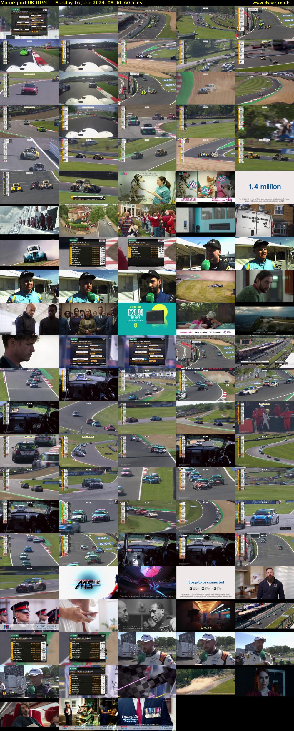 Motorsport UK (ITV4) Sunday 16 June 2024 08:00 - 09:00