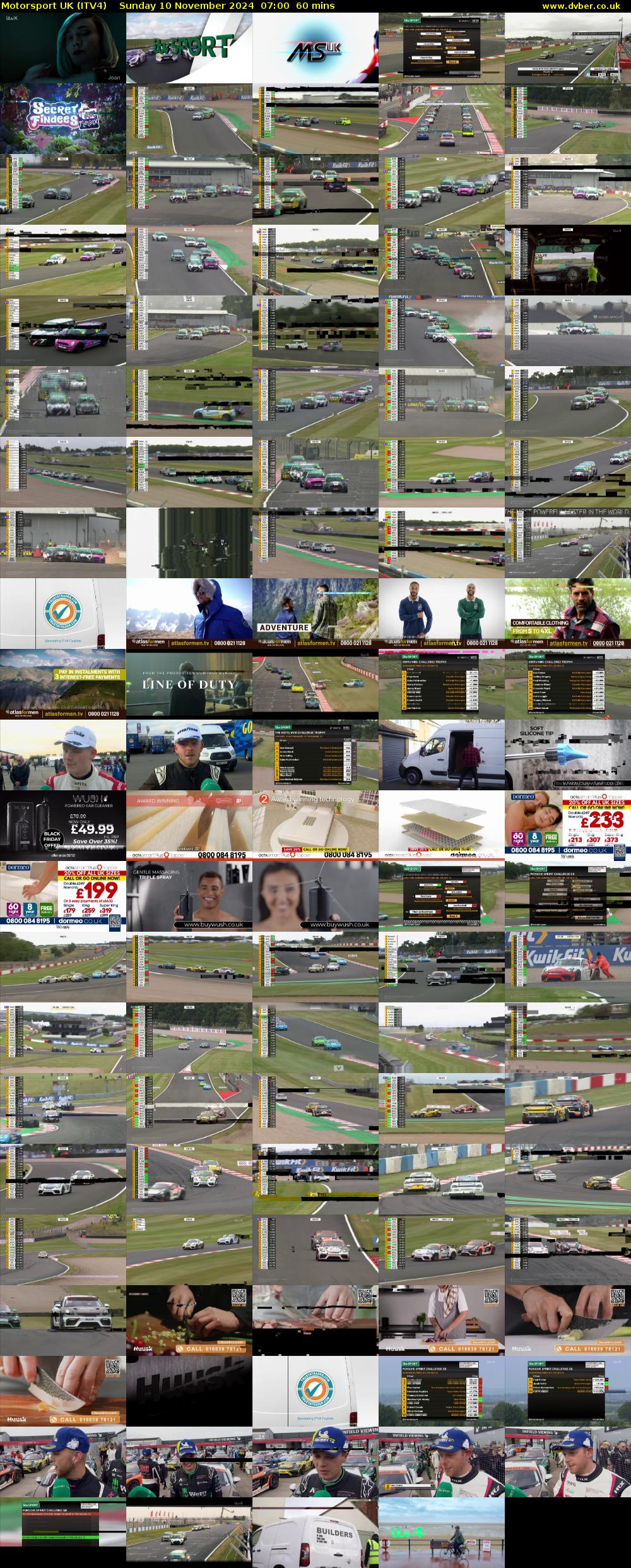 Motorsport UK (ITV4) Sunday 10 November 2024 07:00 - 08:00
