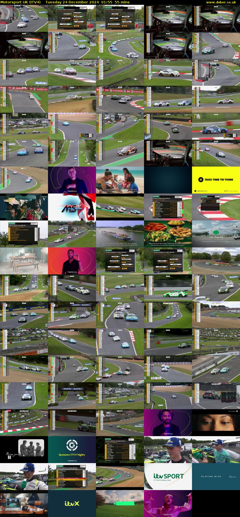 Motorsport UK (ITV4) Tuesday 24 December 2024 01:55 - 02:50