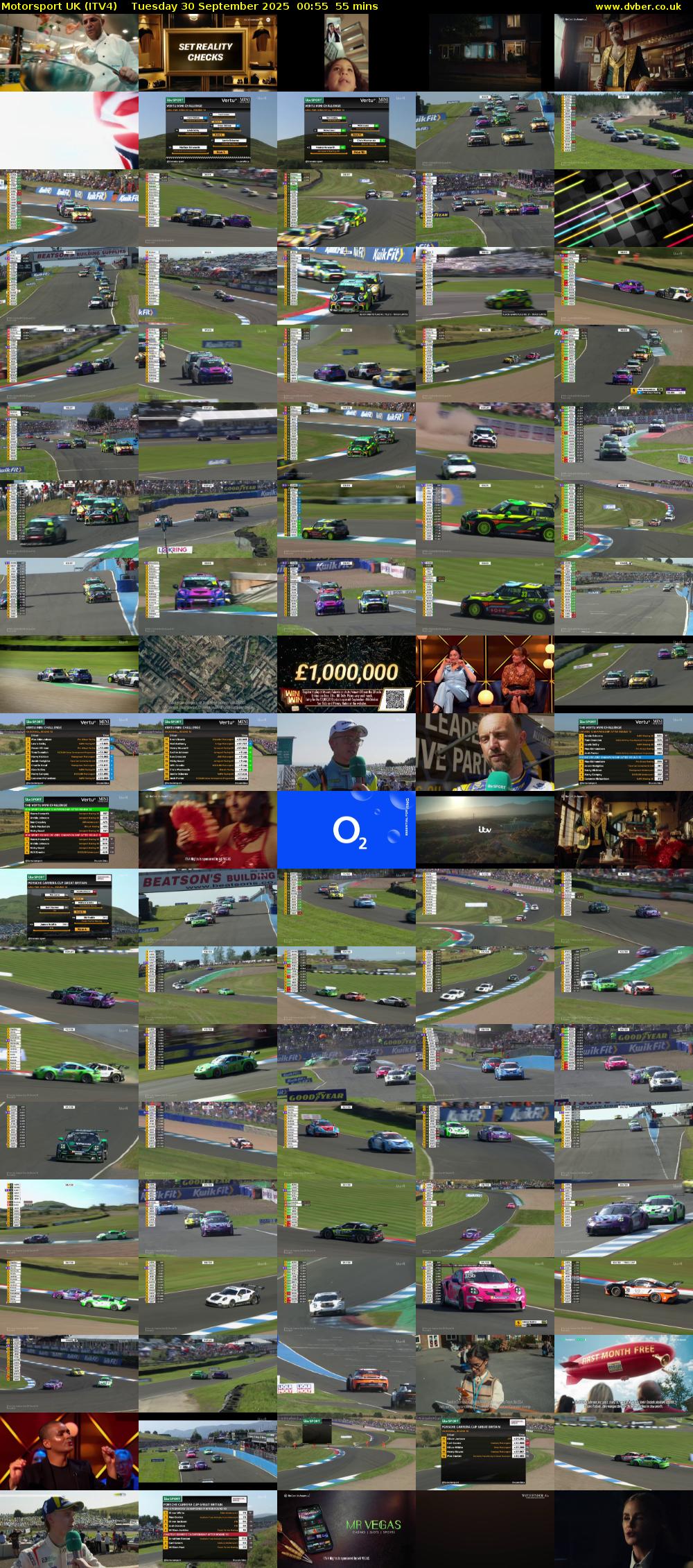 Motorsport UK (ITV4) Tuesday 30 September 2025 00:55 - 01:50