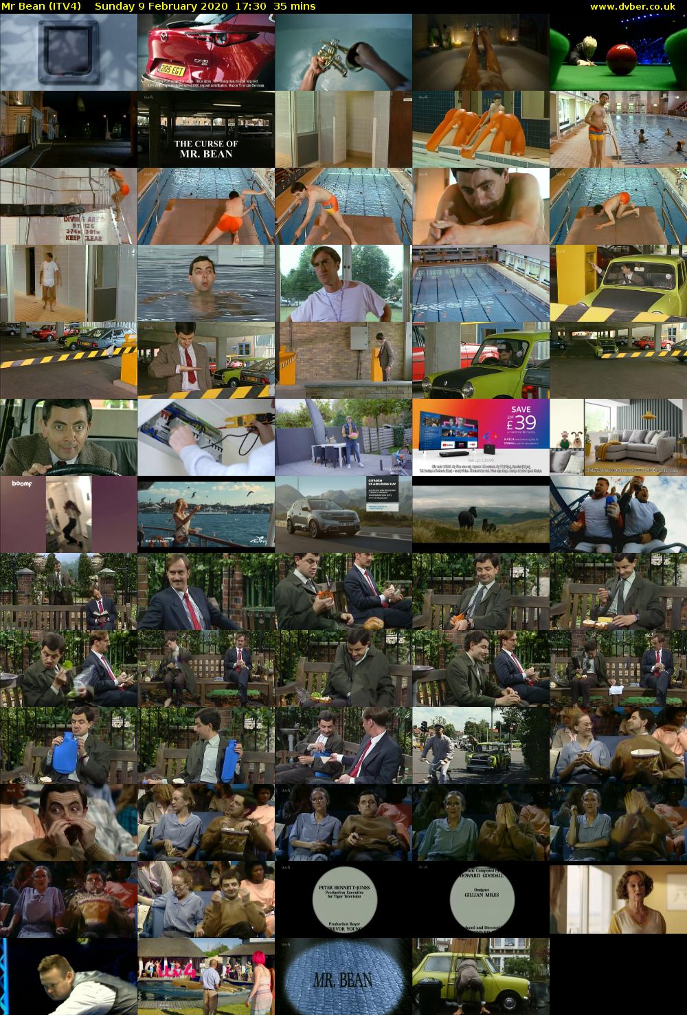 Mr Bean (ITV4) Sunday 9 February 2020 17:30 - 18:05