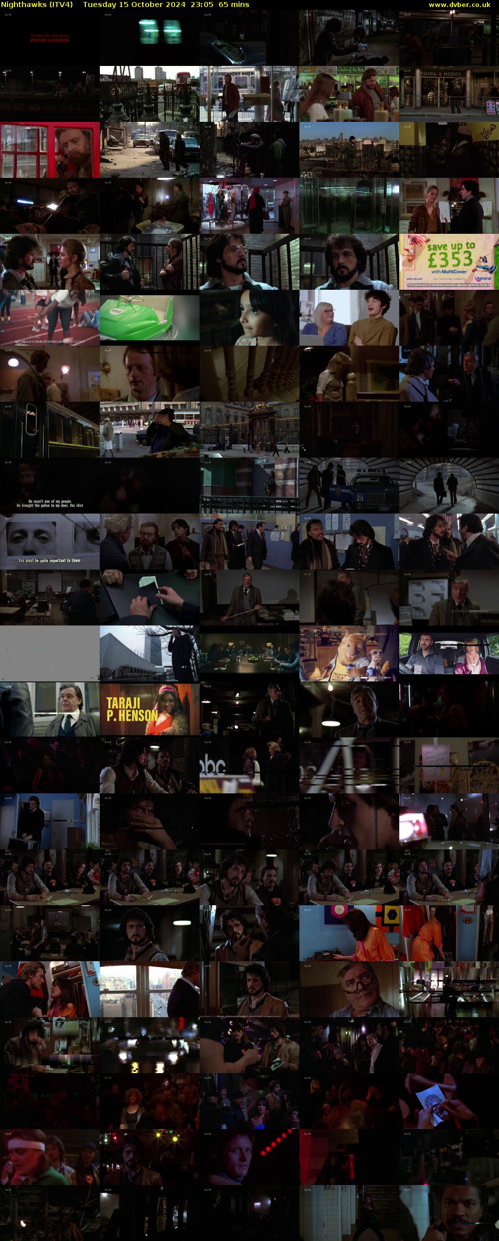 Nighthawks (ITV4) Tuesday 15 October 2024 23:05 - 00:10