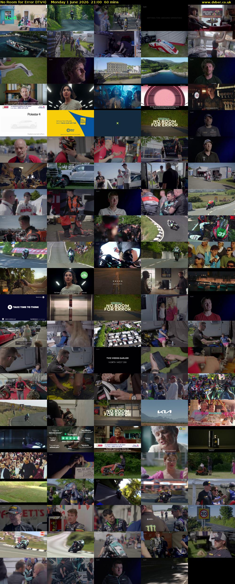 No Room for Error (ITV4) Monday 1 June 2026 21:00 - 22:00