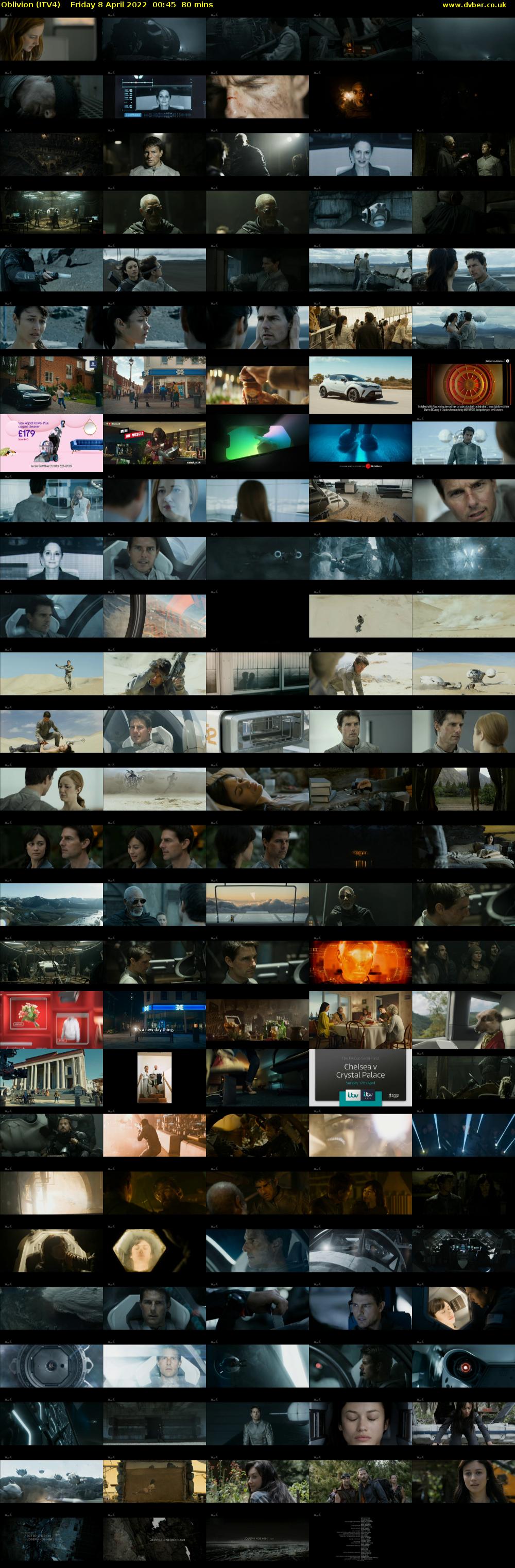 Oblivion (ITV4) Friday 8 April 2022 00:45 - 02:05