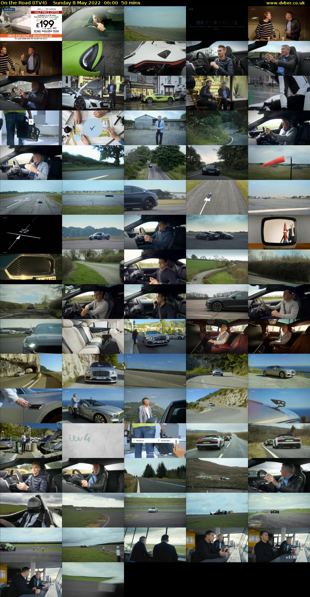 On the Road (ITV4) Sunday 8 May 2022 06:00 - 06:50