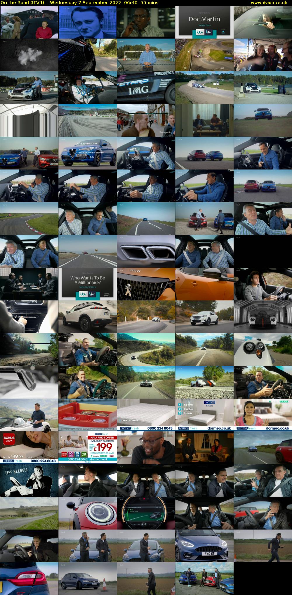 On the Road (ITV4) Wednesday 7 September 2022 06:40 - 07:35