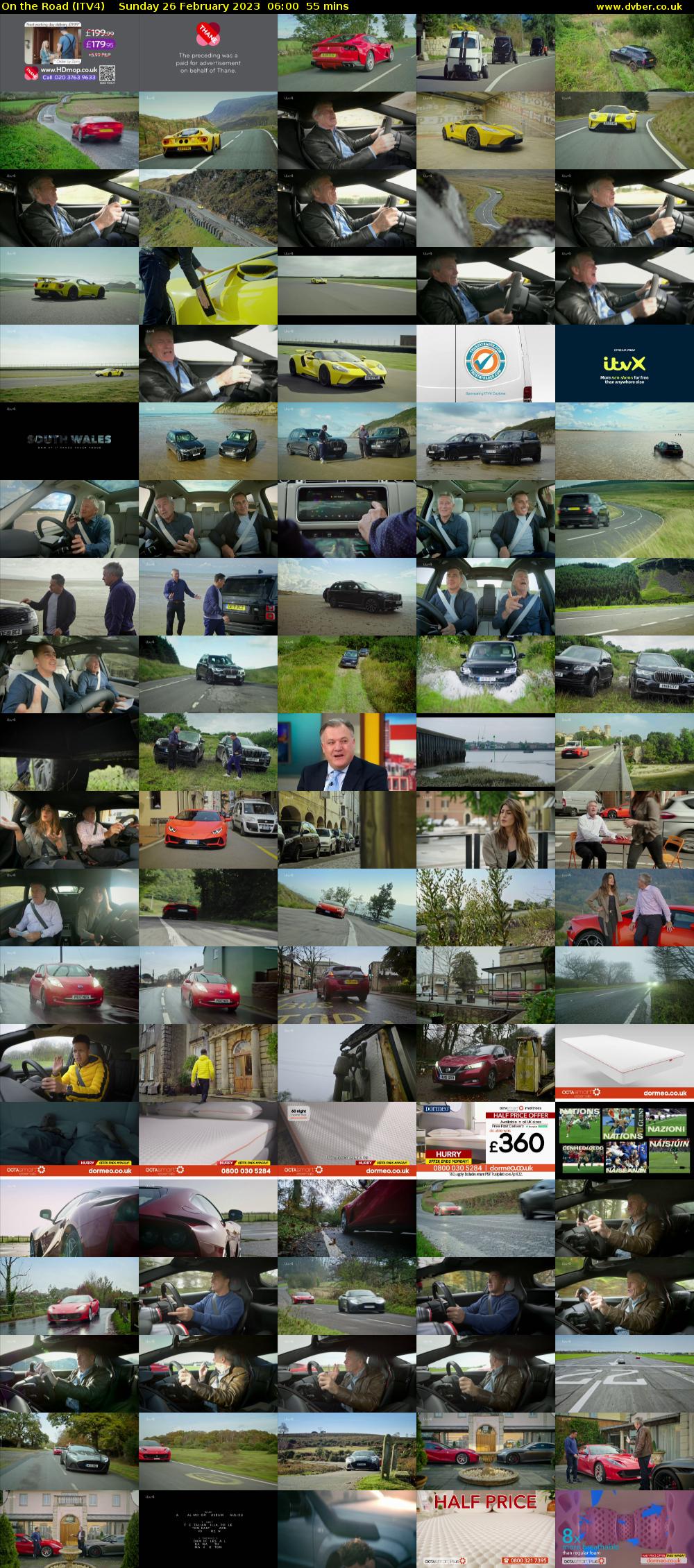 On the Road (ITV4) Sunday 26 February 2023 06:00 - 06:55