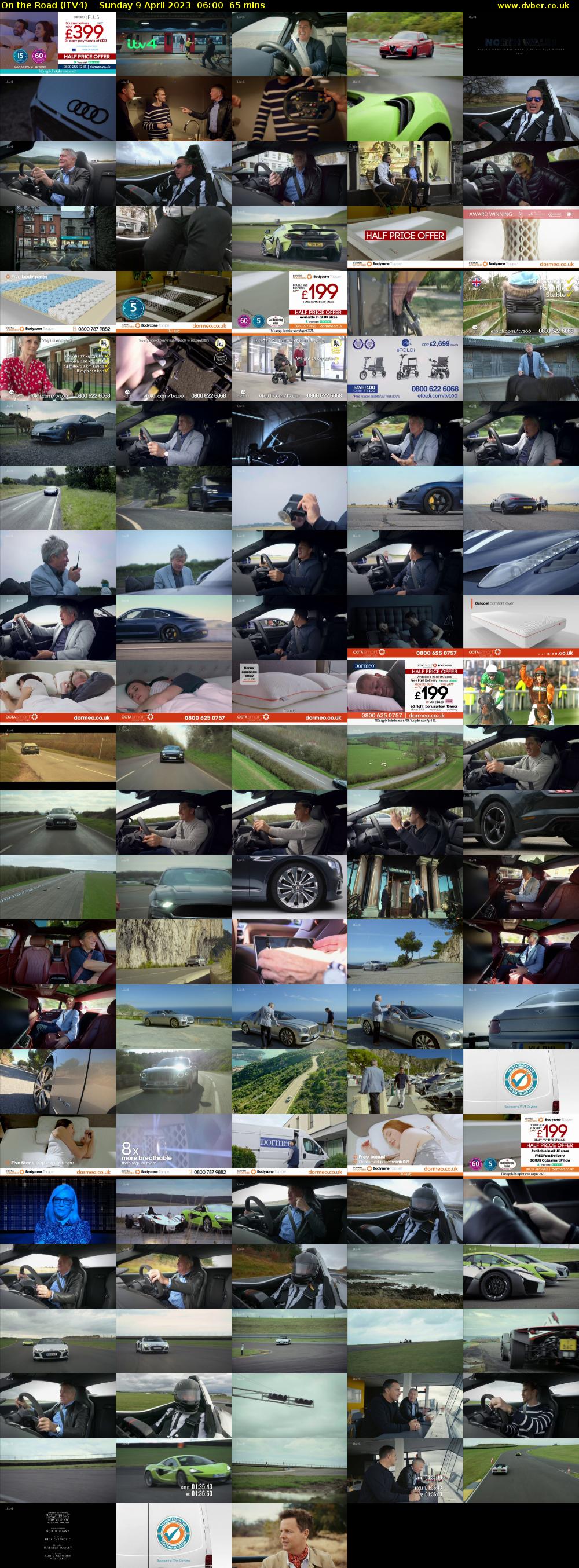 On the Road (ITV4) Sunday 9 April 2023 06:00 - 07:05