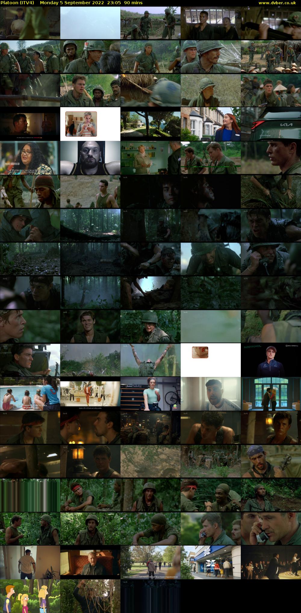 Platoon (ITV4) Monday 5 September 2022 23:05 - 00:35