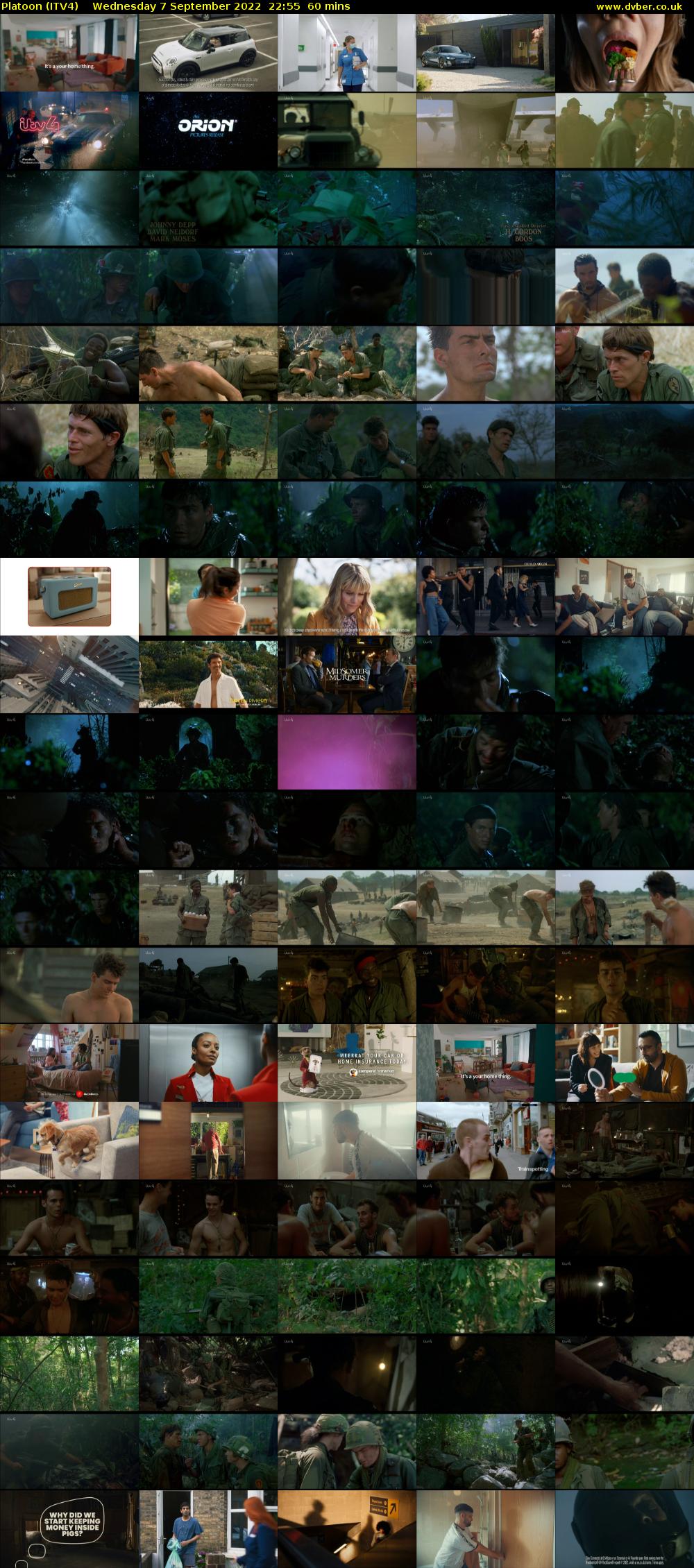 Platoon (ITV4) Wednesday 7 September 2022 22:55 - 23:55