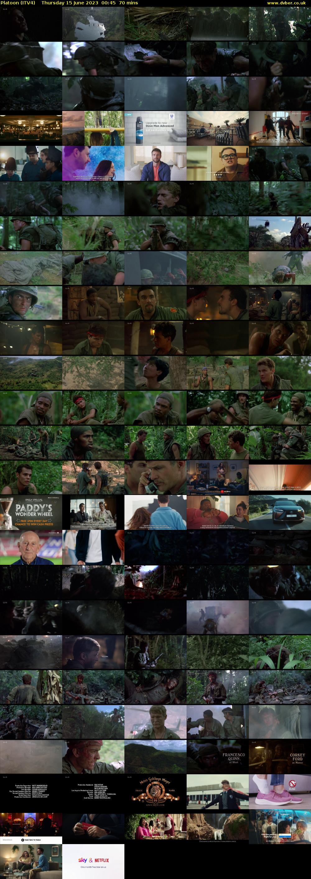 Platoon (ITV4) Thursday 15 June 2023 00:45 - 01:55