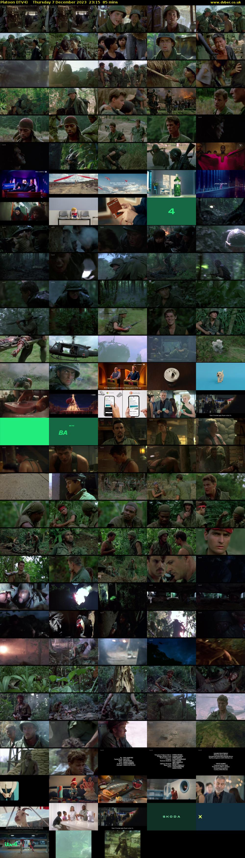 Platoon (ITV4) Thursday 7 December 2023 23:15 - 00:40