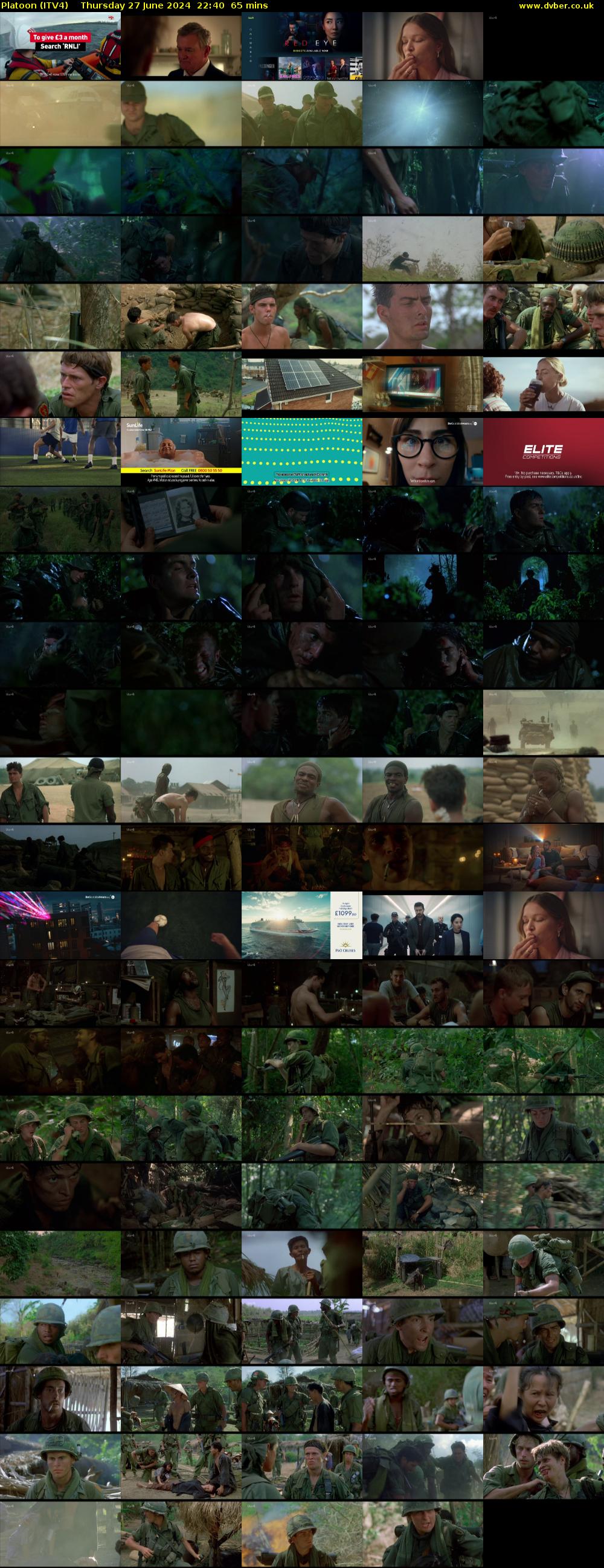 Platoon (ITV4) Thursday 27 June 2024 22:40 - 23:45