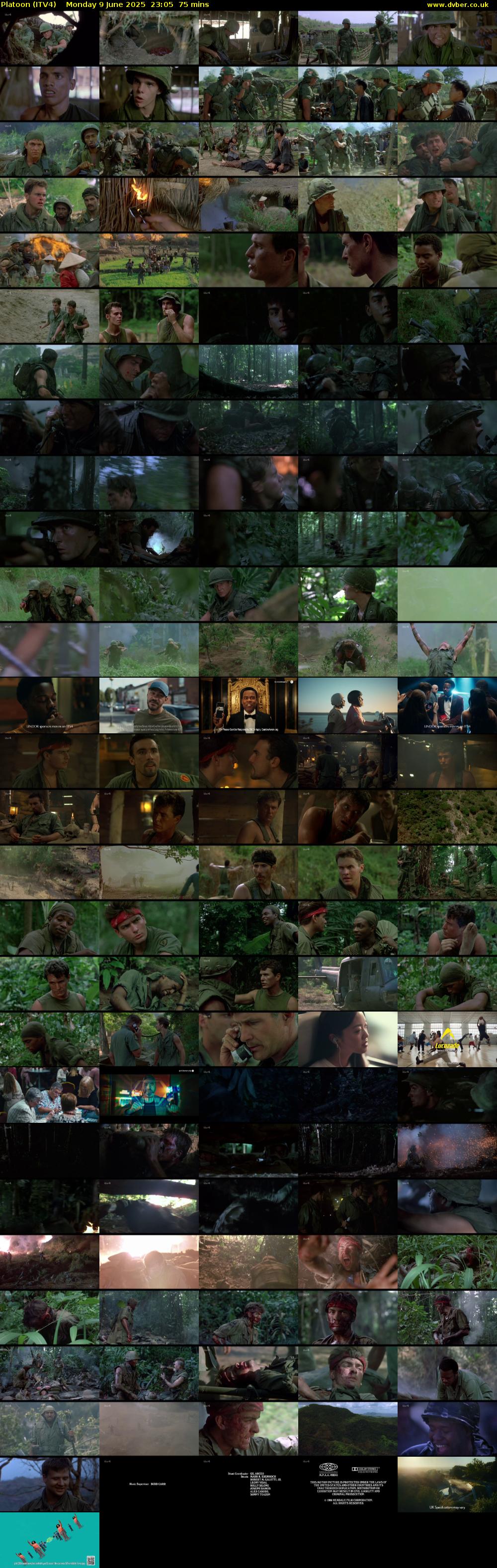 Platoon (ITV4) Monday 9 June 2025 23:05 - 00:20