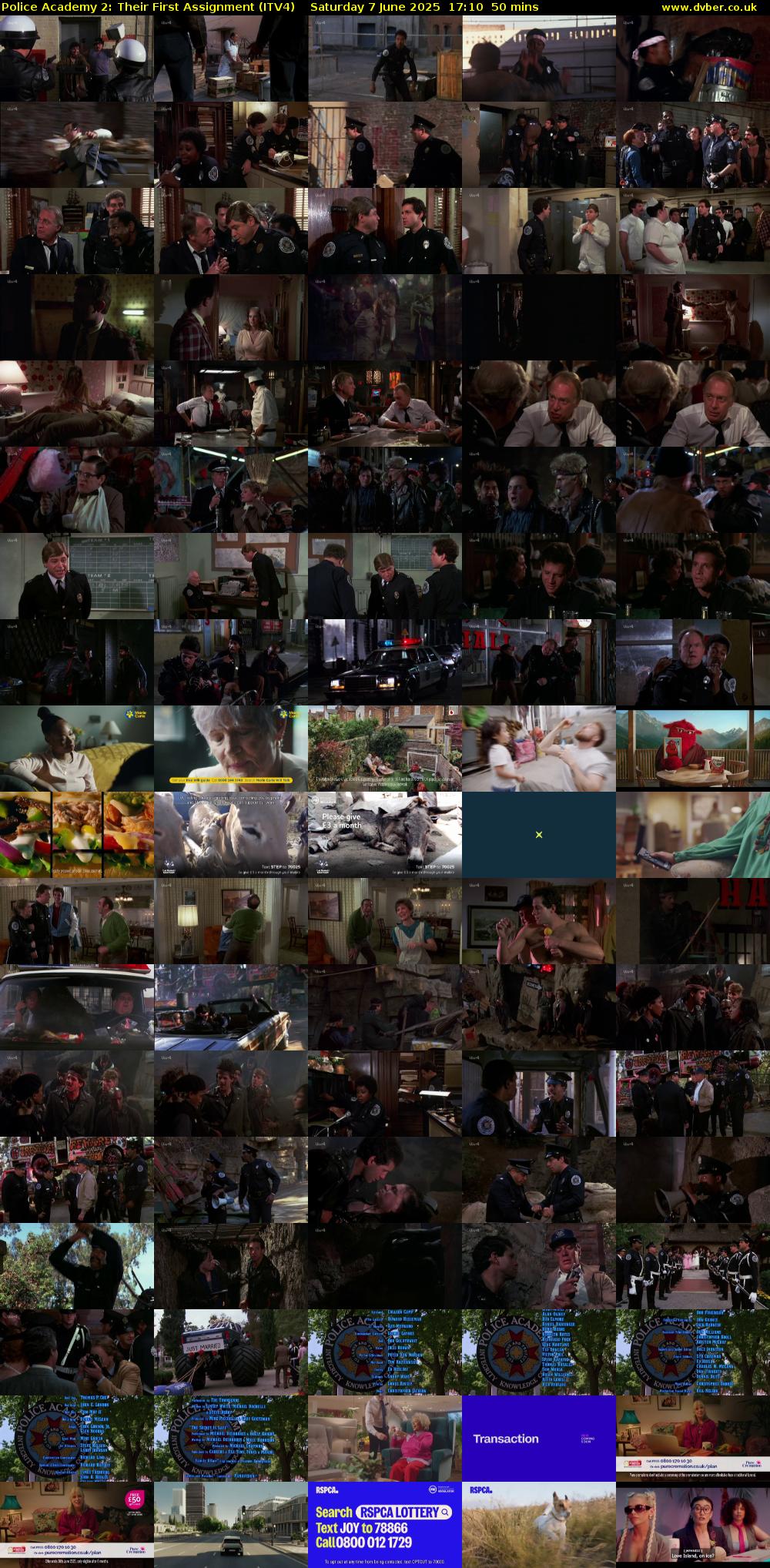 Police Academy 2: Their First Assignment (ITV4) Saturday 7 June 2025 17:10 - 18:00