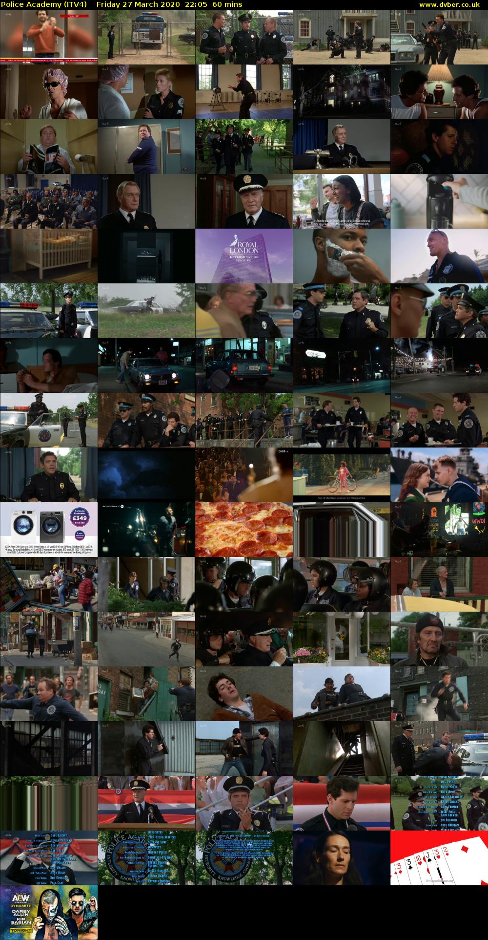 Police Academy (ITV4) Friday 27 March 2020 22:05 - 23:05