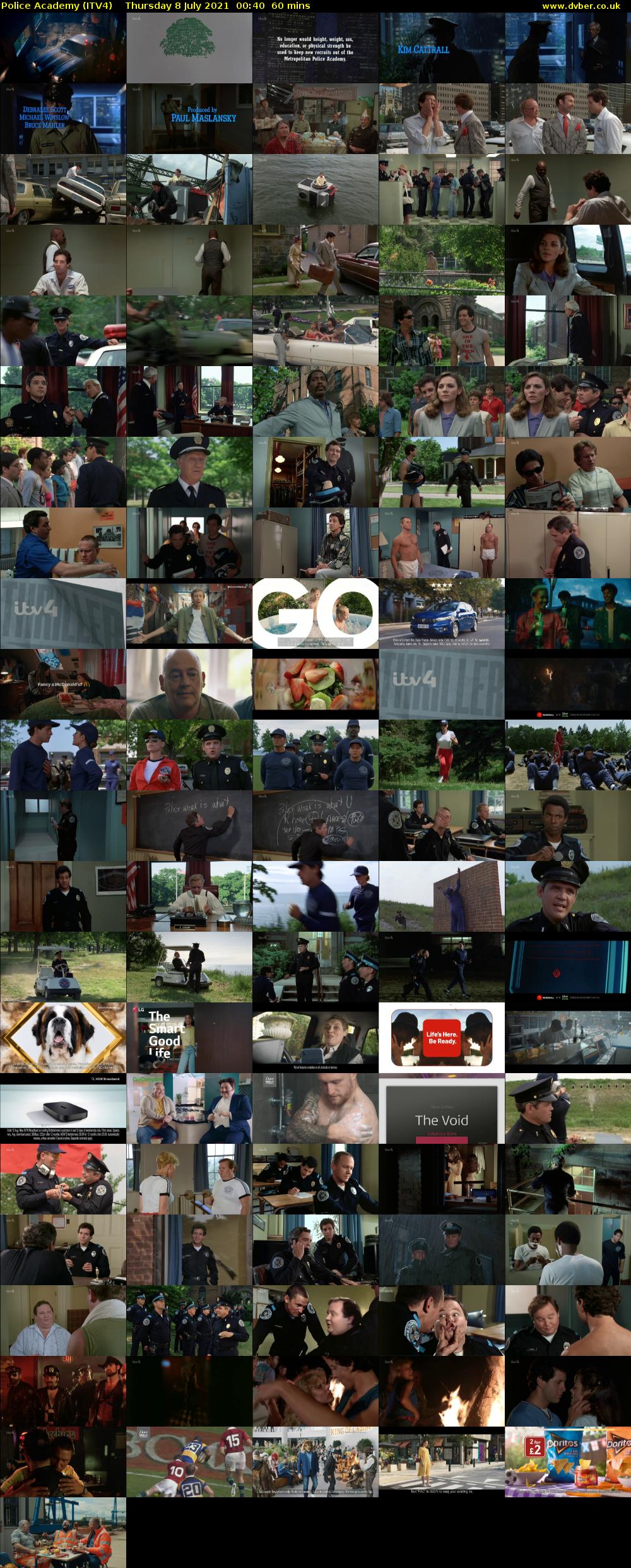 Police Academy (ITV4) Thursday 8 July 2021 00:40 - 01:40