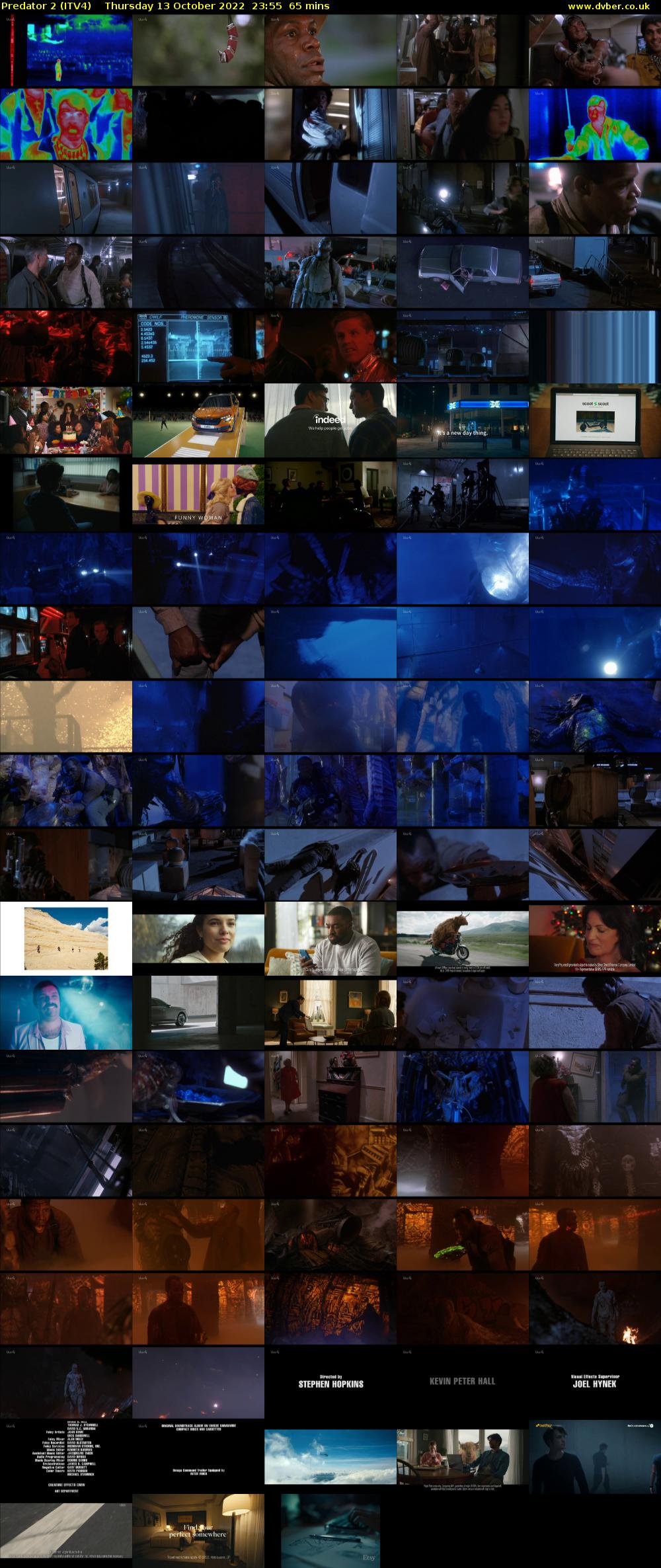 Predator 2 (ITV4) Thursday 13 October 2022 23:55 - 01:00