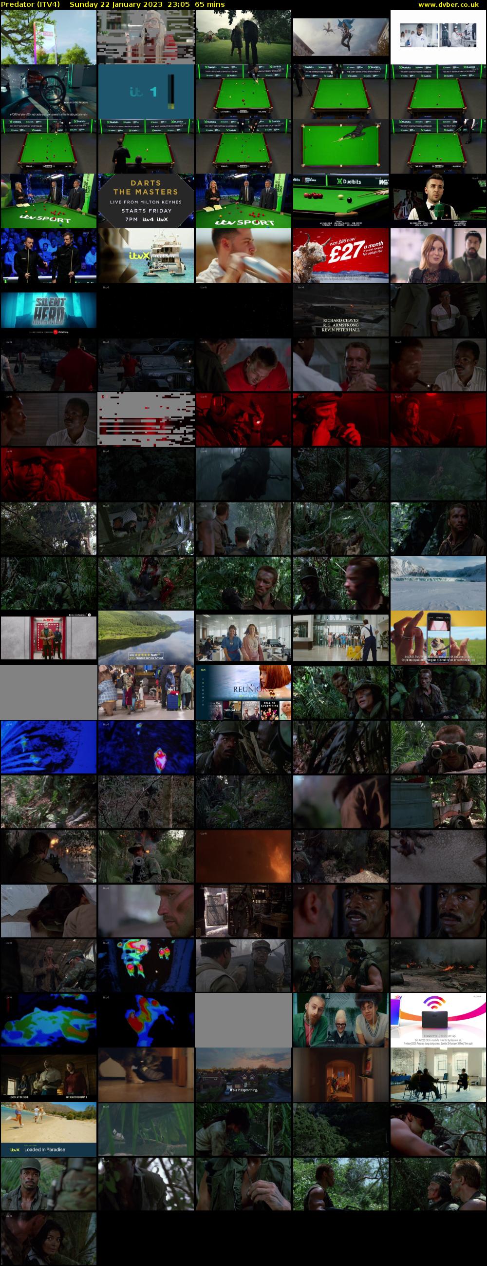 Predator (ITV4) Sunday 22 January 2023 23:05 - 00:10