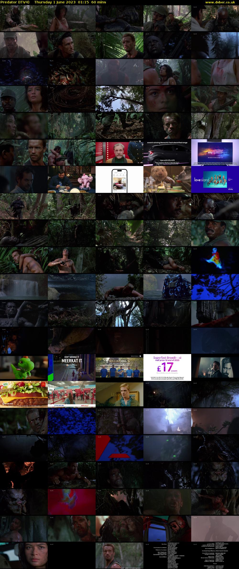 Predator (ITV4) Thursday 1 June 2023 01:15 - 02:15
