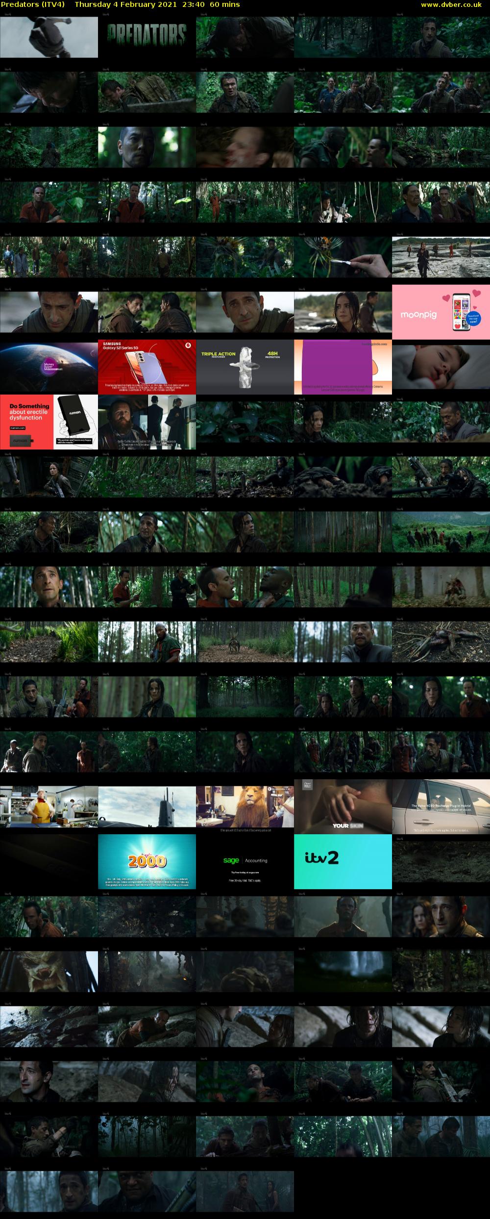 Predators (ITV4) Thursday 4 February 2021 23:40 - 00:40