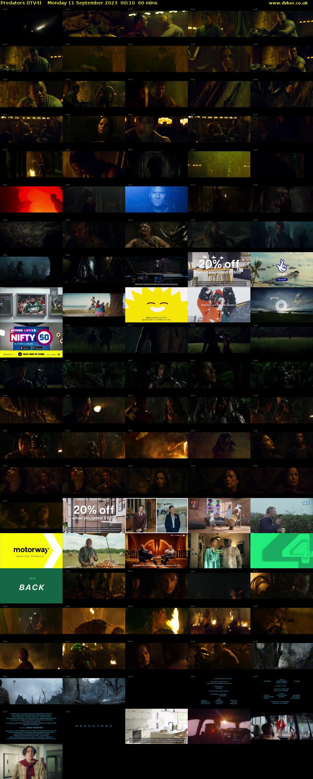 Predators (ITV4) Monday 11 September 2023 00:10 - 01:10