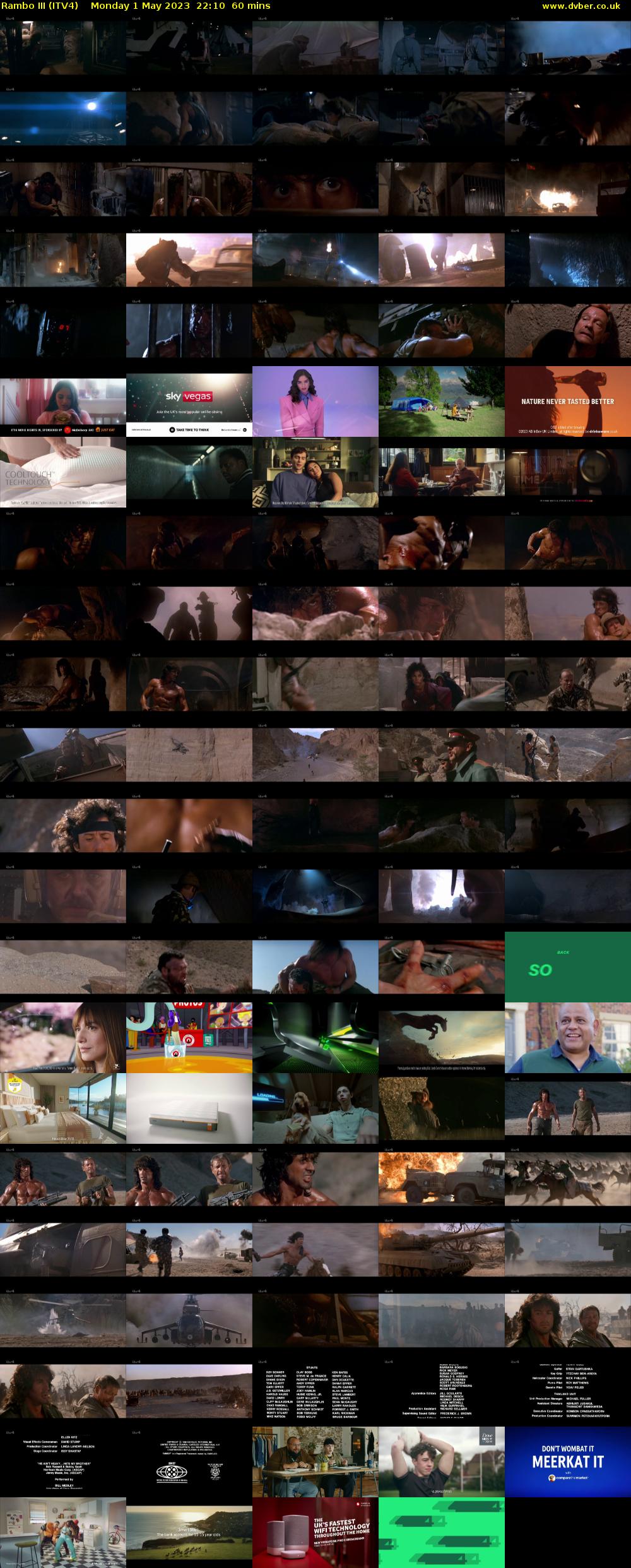 Rambo III (ITV4) Monday 1 May 2023 22:10 - 23:10