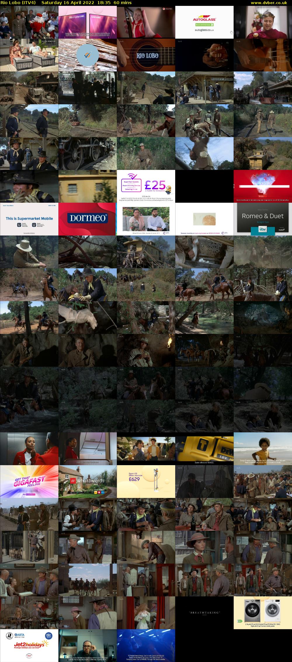 Rio Lobo (ITV4) Saturday 16 April 2022 18:35 - 19:35
