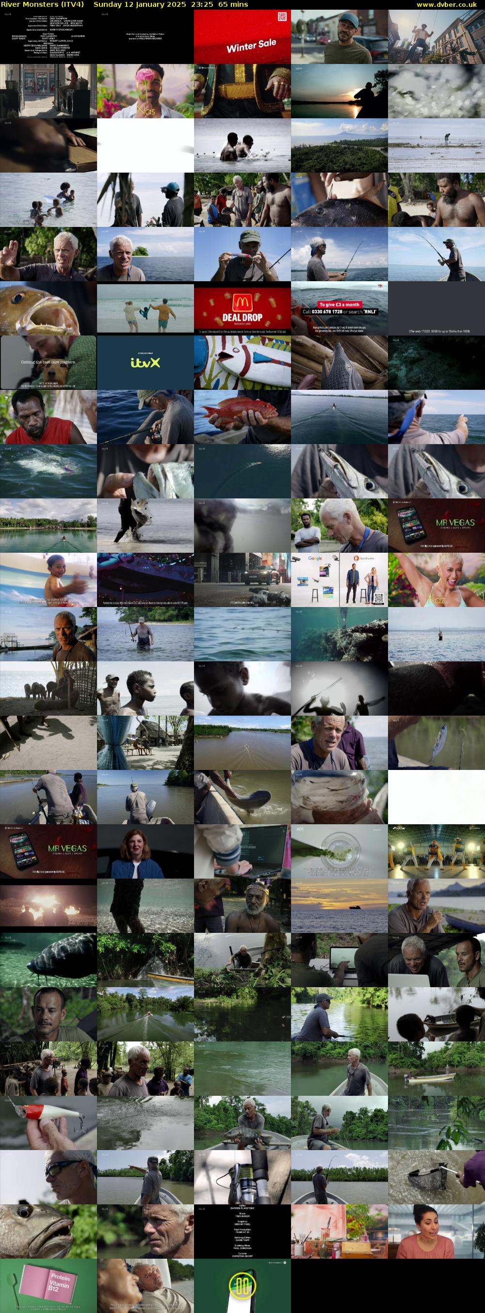 River Monsters (ITV4) Sunday 12 January 2025 23:25 - 00:30