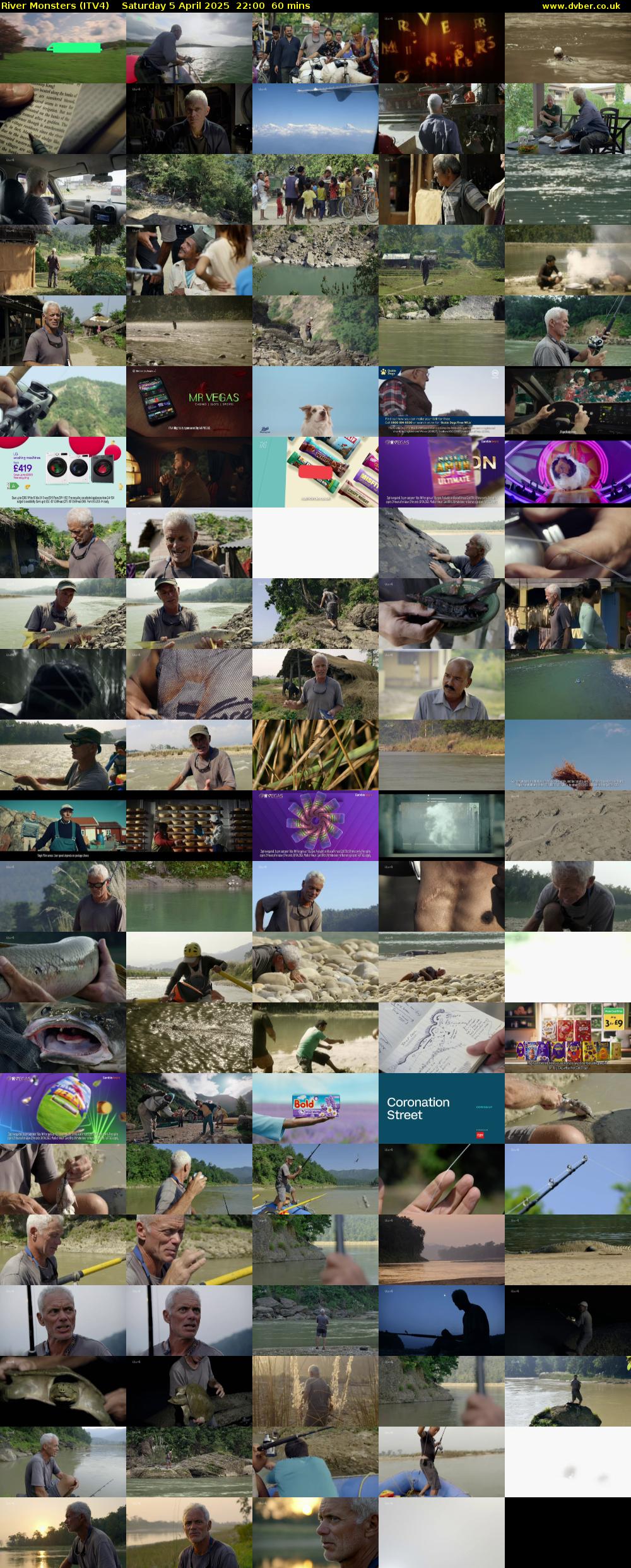 River Monsters (ITV4) Saturday 5 April 2025 22:00 - 23:00
