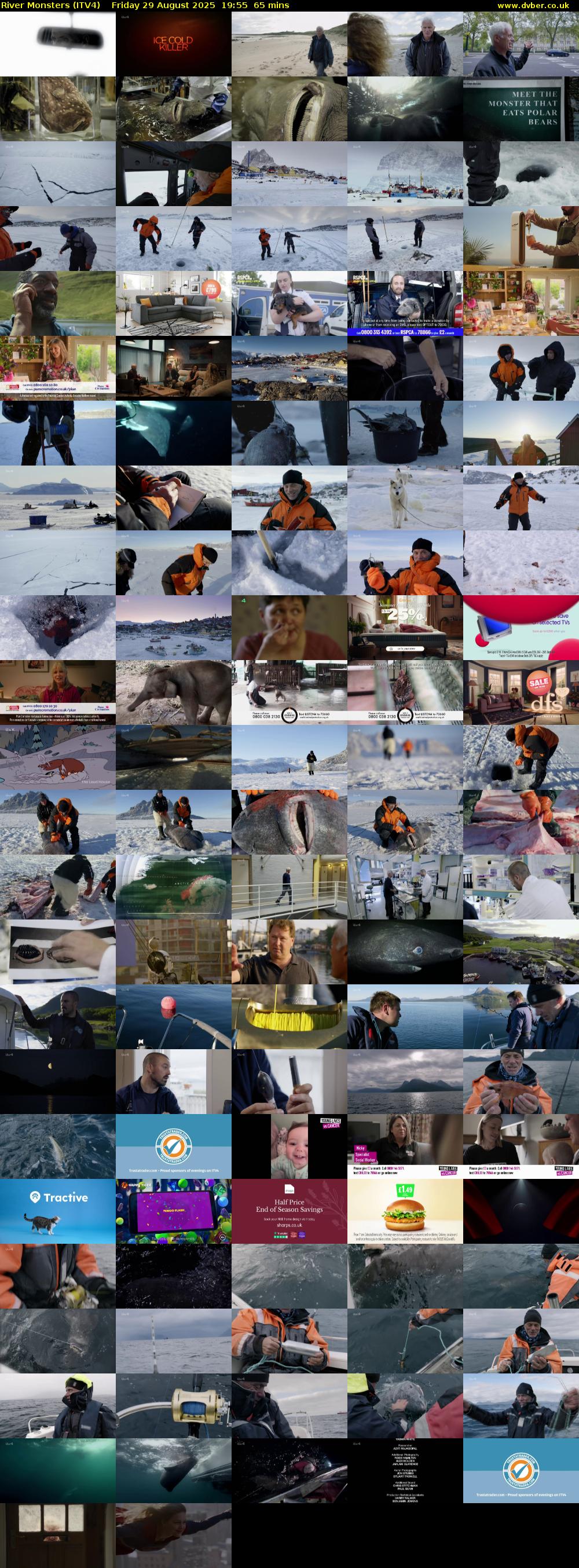 River Monsters (ITV4) Friday 29 August 2025 19:55 - 21:00